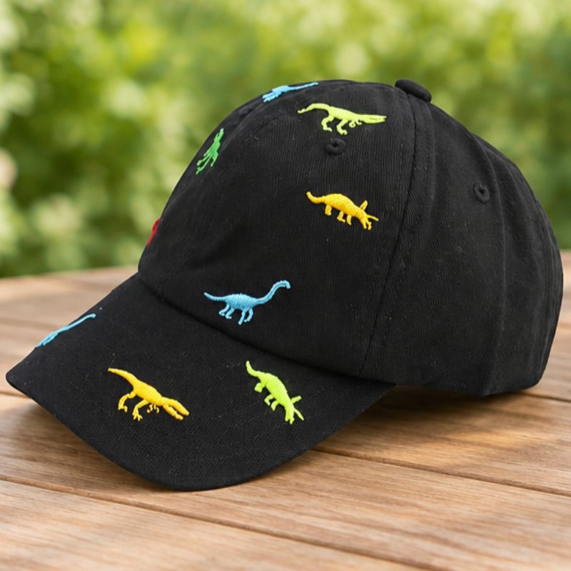 casquette bébé garçon noir protection solaire ajustable