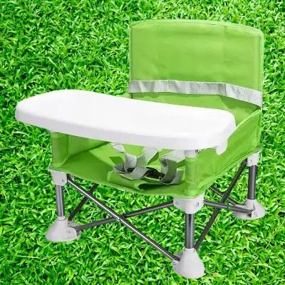 Chaise Pliante - BabyBoosterSeat™ - Vert - Mon Mini Voyageur