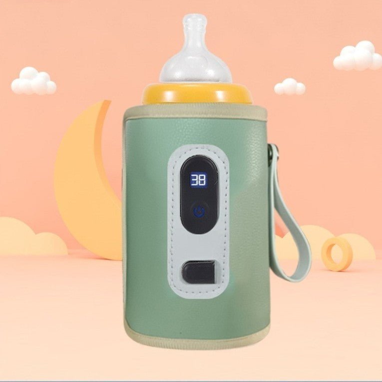 chauffe biberon portable milkgo vert