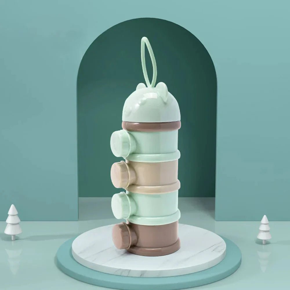 Doseur de Lait - BabyPowderBox™ - Vert - Mon Mini Voyageur