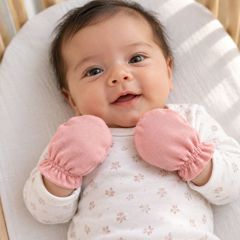 moufles pour bebe doucia facile à enfiler