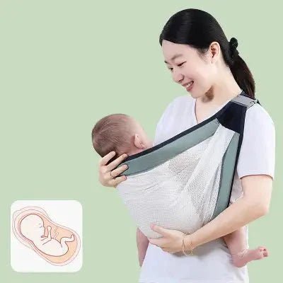 Porte Bébé - BabyCarrier™ - Vert avocat - Mon Mini Voyageur