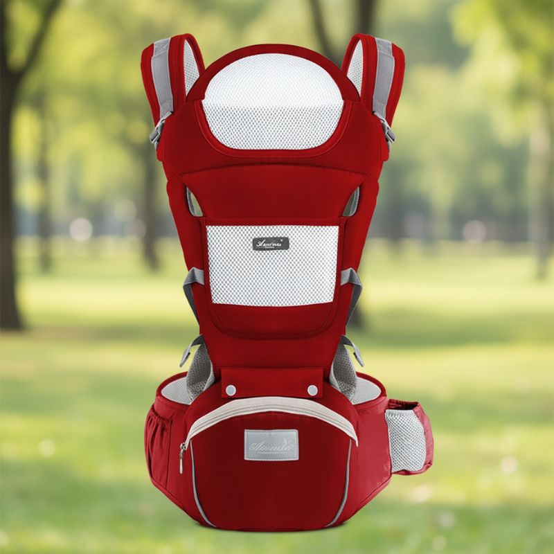 porte bebe exposition modèle cocon rouge