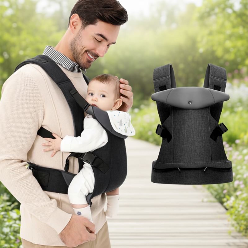 porte bebe randonnee koalya noir