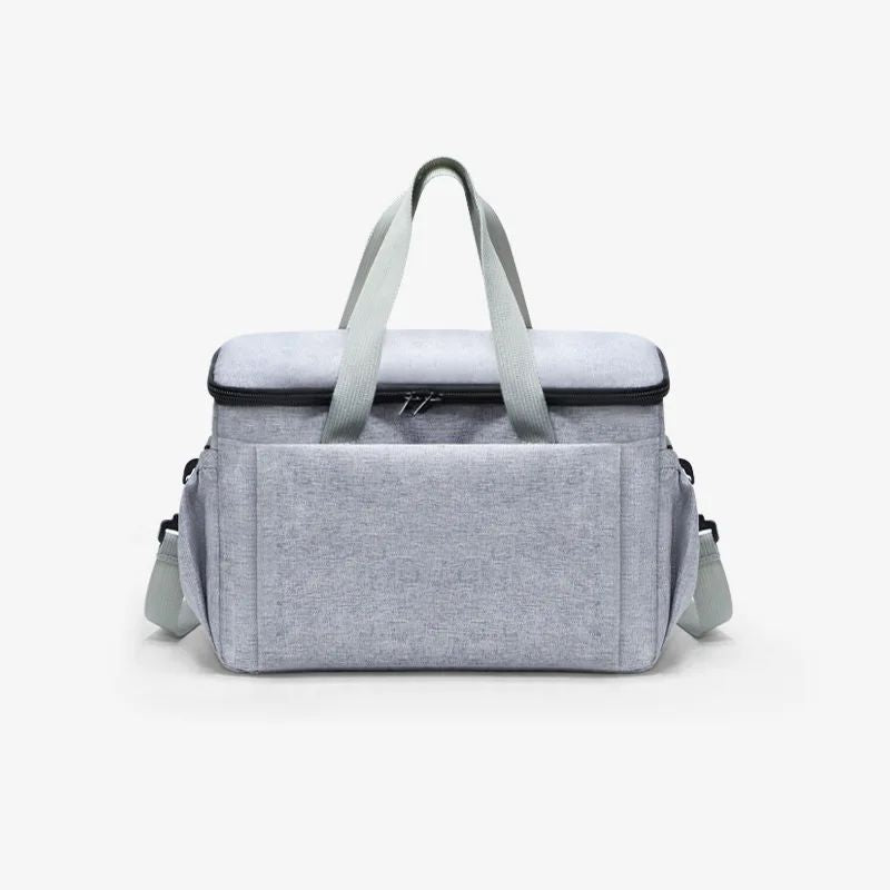 sac à langer gris vu de profil ergobaby