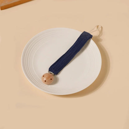 accroche tetine pureclip bleu marine