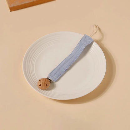 attache sucette safebaby bleu