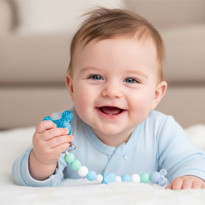 attache tetine silicone bébé confort