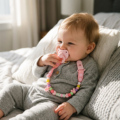 attache tetine silicone confort bébé