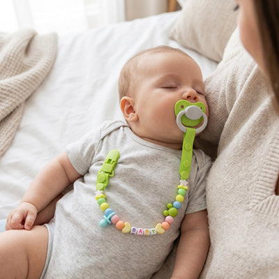 attache tetine silicone sommeil bébé