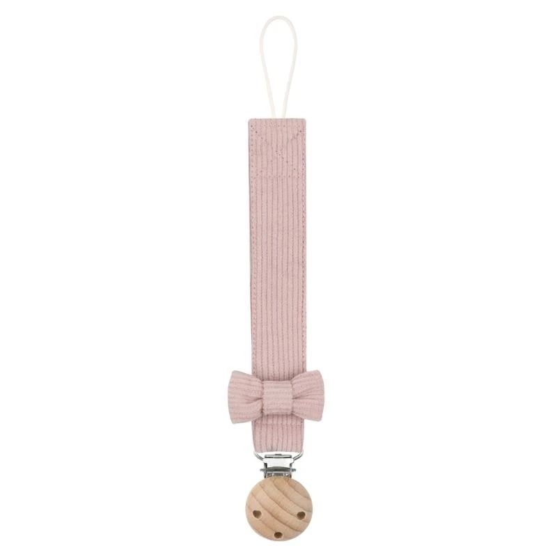 attache tetine simple et sûre rose