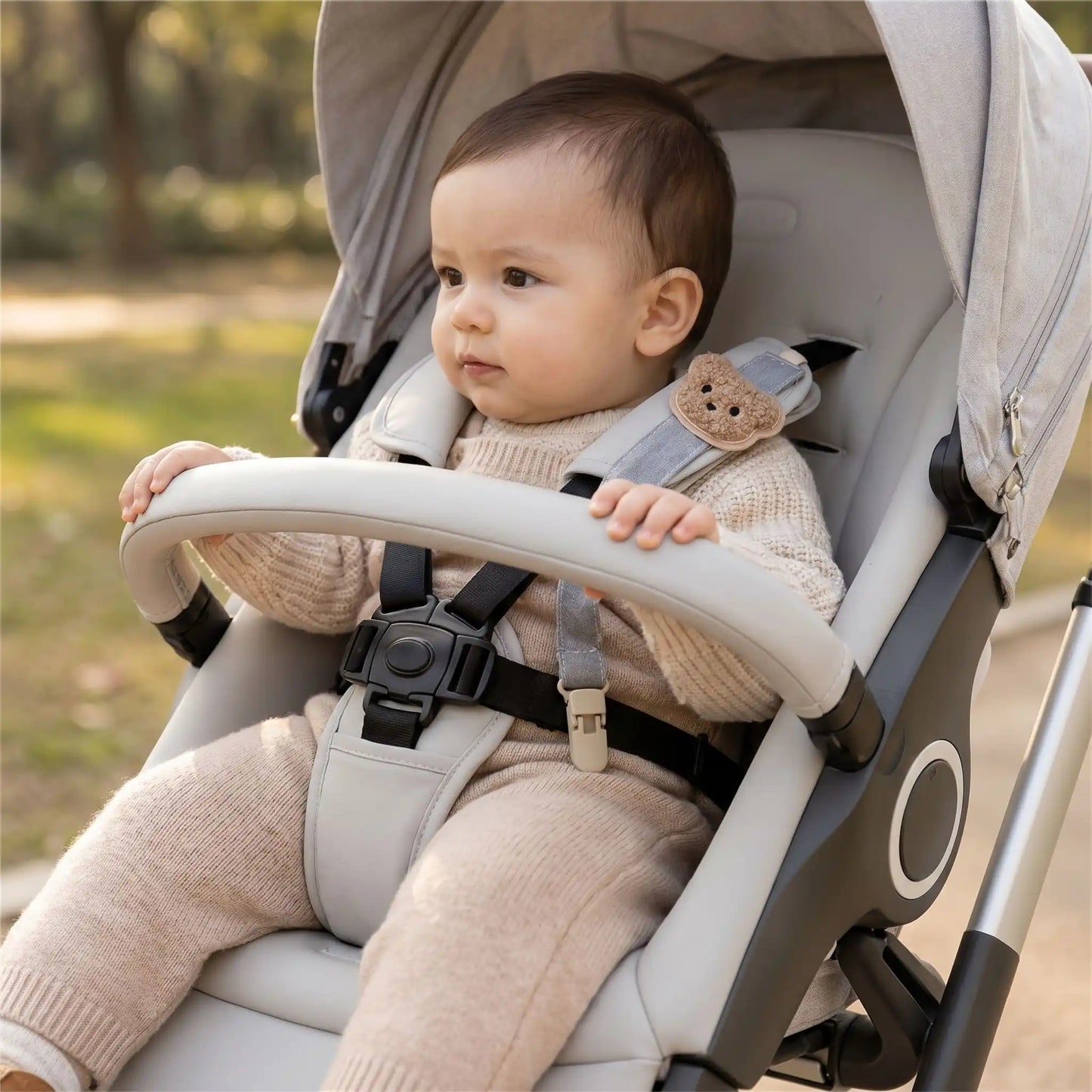 attache tetine style tendance bébé poussette 
