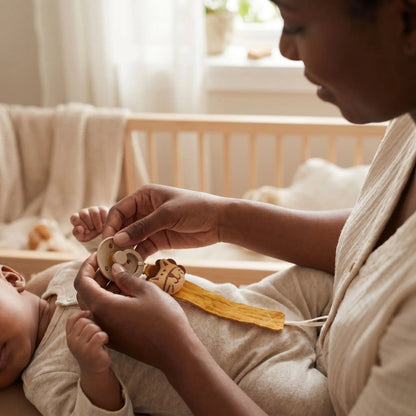 attache tétine utilisation simple bébé