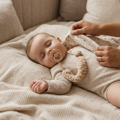 bébé attache tetine babyclip sommeil