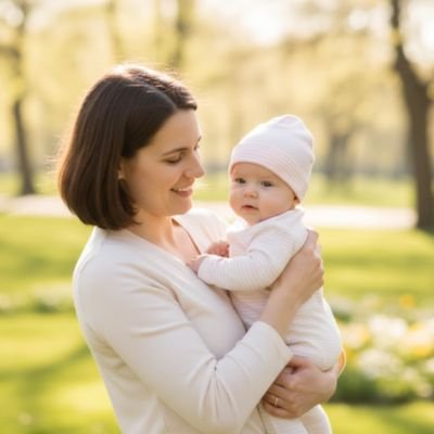 Bonnet bébé fille avec maintien confortable