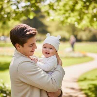 bonnet bébé naissance avec design ludique