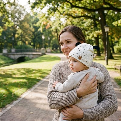 bonnet bébé naissance confort bébé au parc