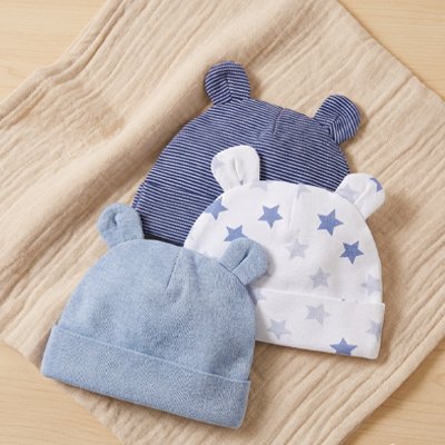 bonnet naissance bébé avec entretien facile