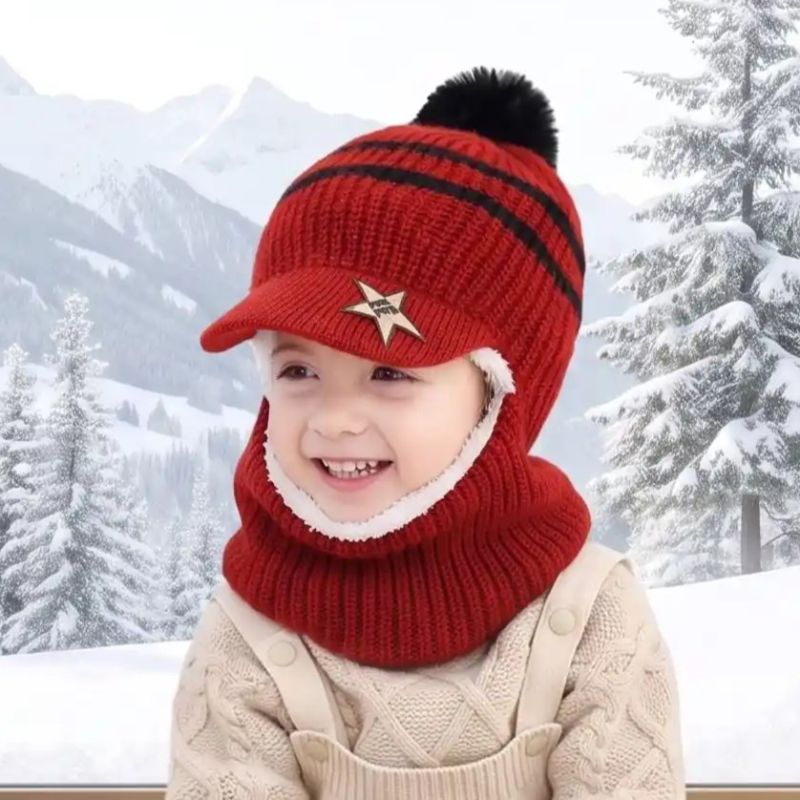 cagoule bébé garçon rouge