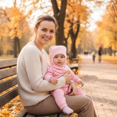 Cagoule bebe rose pratique à l'autonome