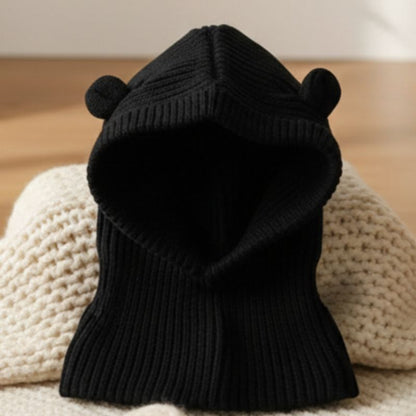 cagoules bebe noir motif ursin