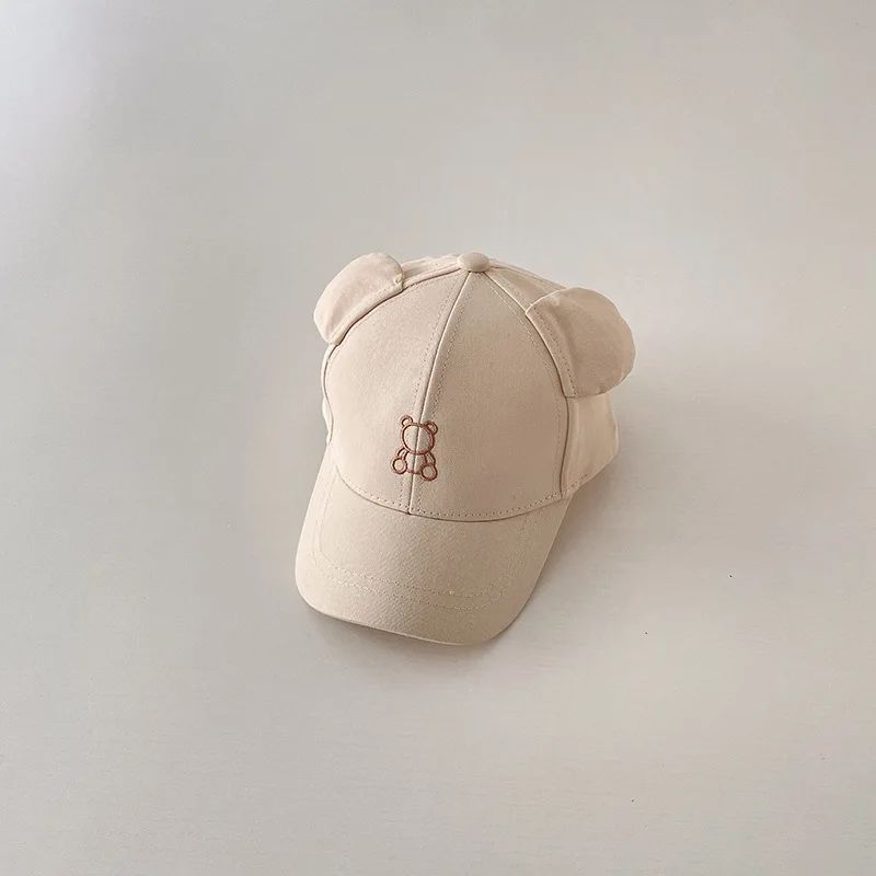 casquette bebe beige douceur respirante