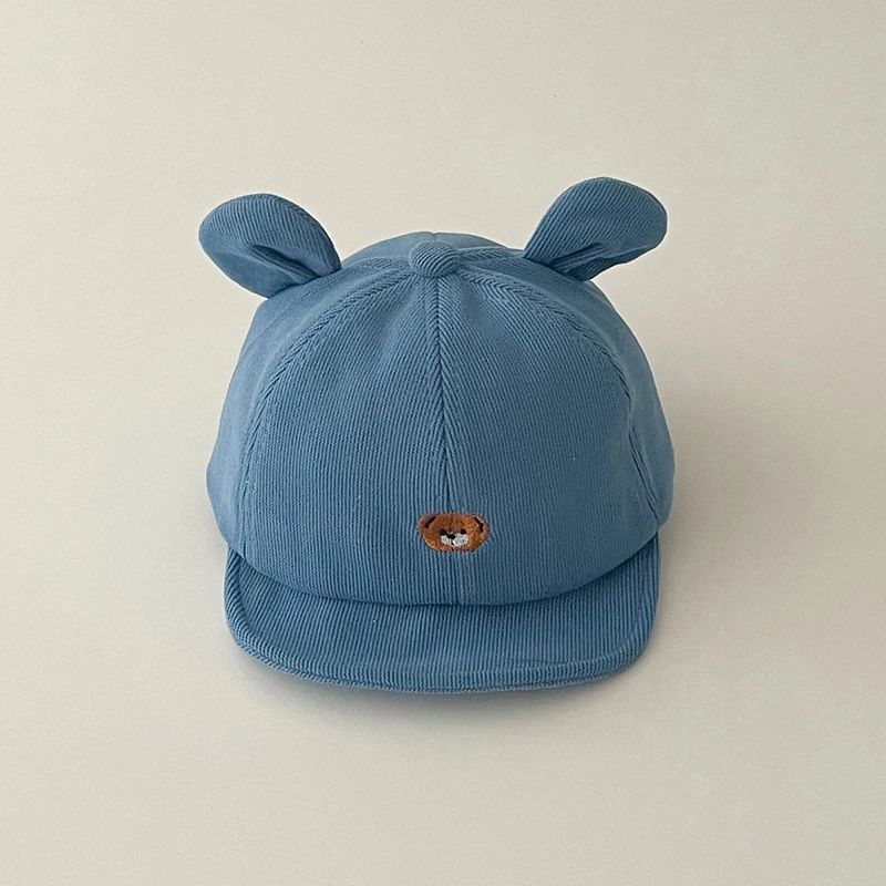 casquette bebe bleu confort exterieur