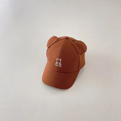 casquette bebe café douceur respirante