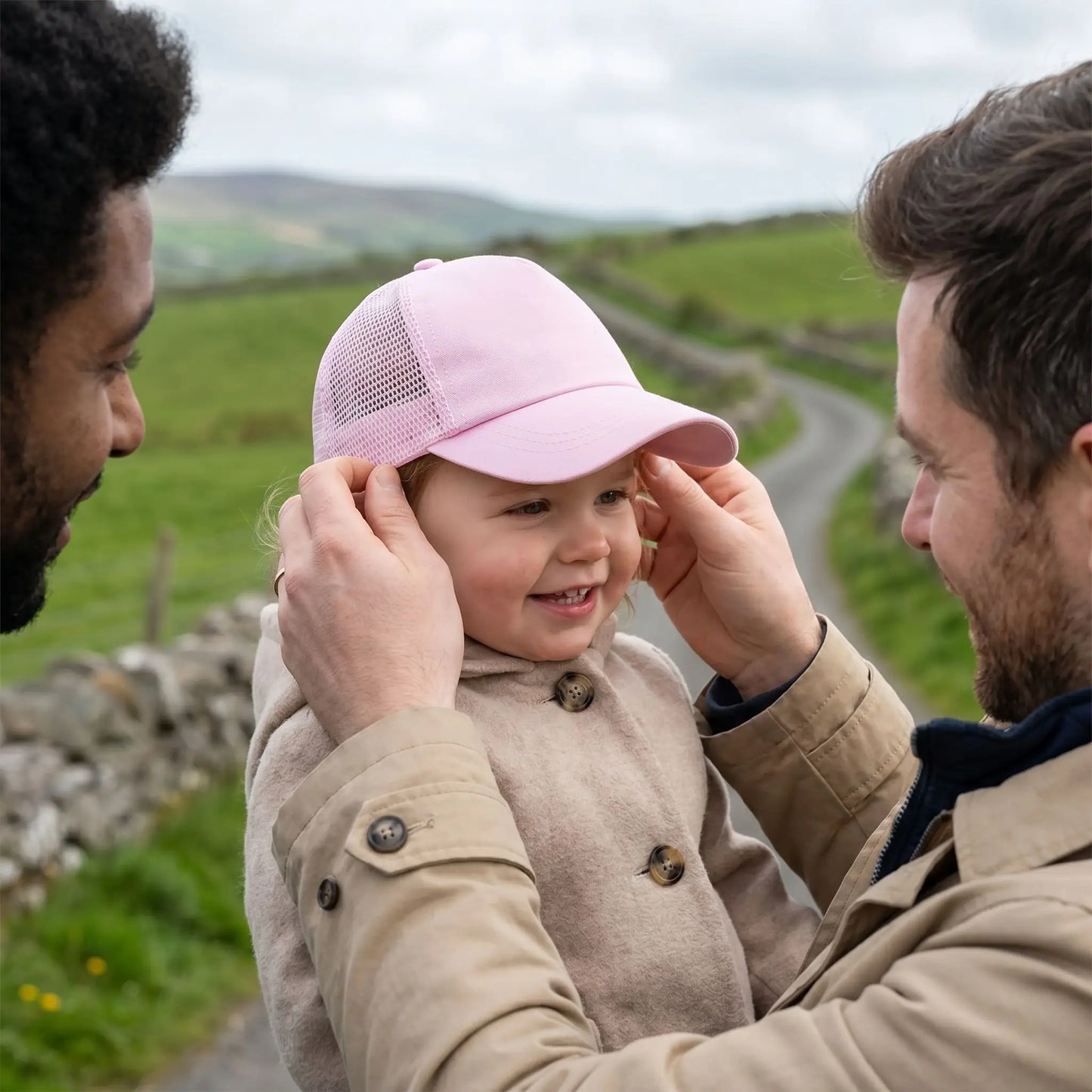 casquette bébé fille randonnée familiale