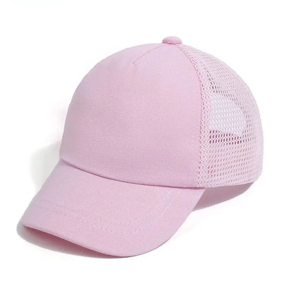 casquette bébé fille rose protection été