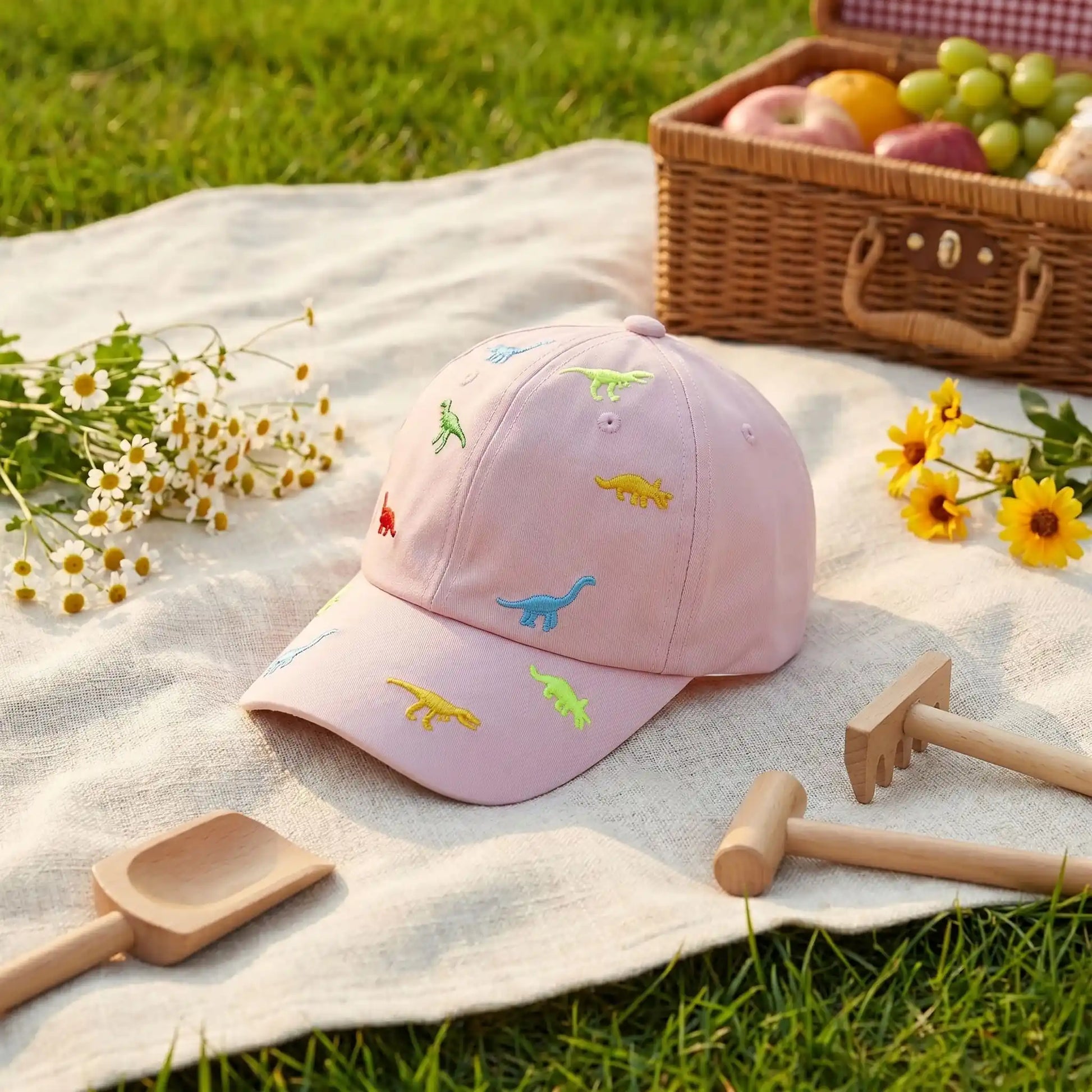 casquette bébé fille rose protection quotidienne