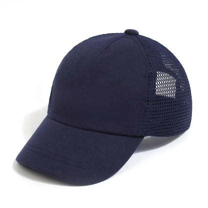 casquette bébé garçon bleu marine protection uv respirante