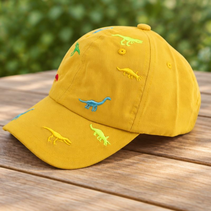  casquette bébé garçon jaune protection solaire ajustable
