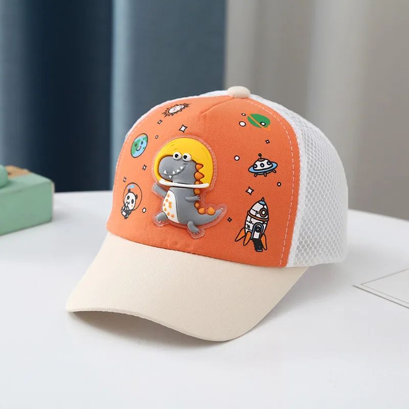 casquette bébé garçon orange protection uv maximale