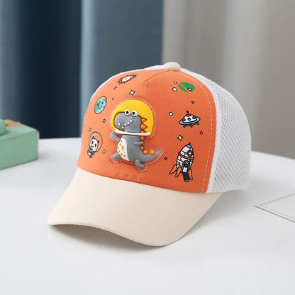 casquette bébé garçon orange protection uv maximale