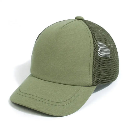 casquette bébé garçon vert olive protection uv respirante