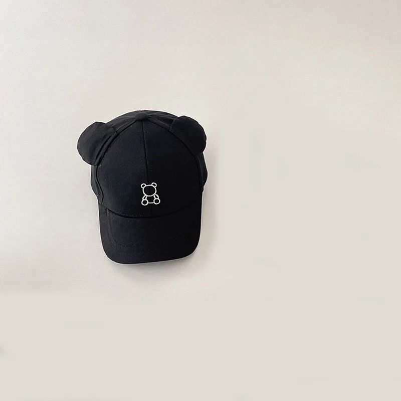 casquette bebe noir douceur respirante