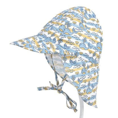 casquette enfant motif baleine ombre douce