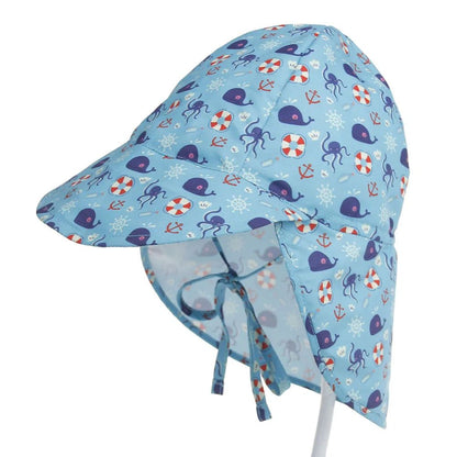 casquette enfant motif pieuvre ombre douce