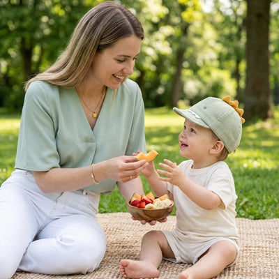 casquette pour bebe anti uv ajustable moment festif