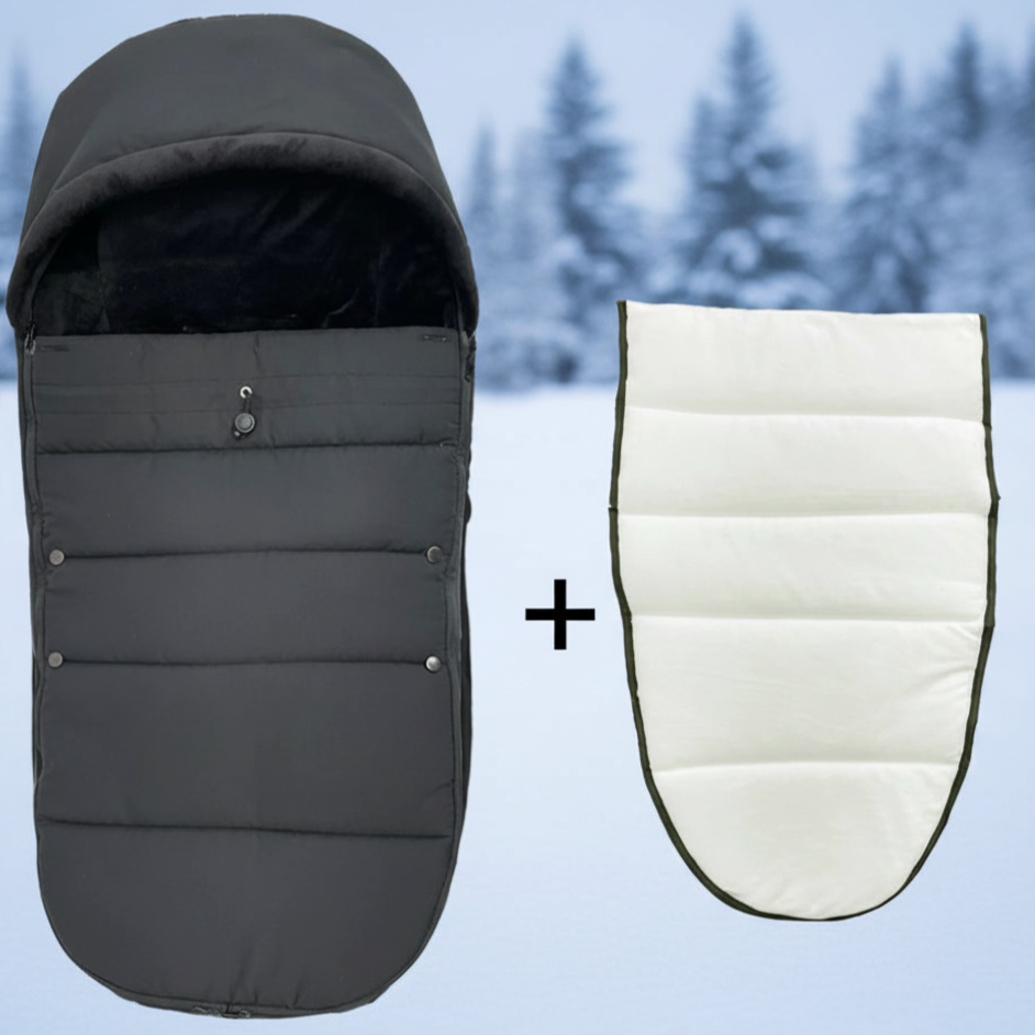 chanceliere bebe noir avec système de fixation intelligent