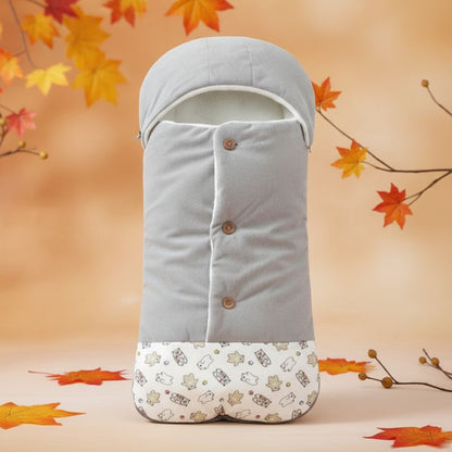 chanceliere pour poussette gris avec polyvalence saisonnière
