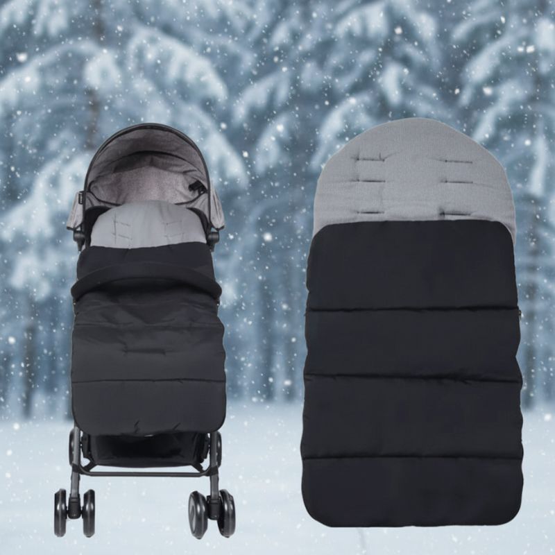 chancelieres bebe gris avec protection complète