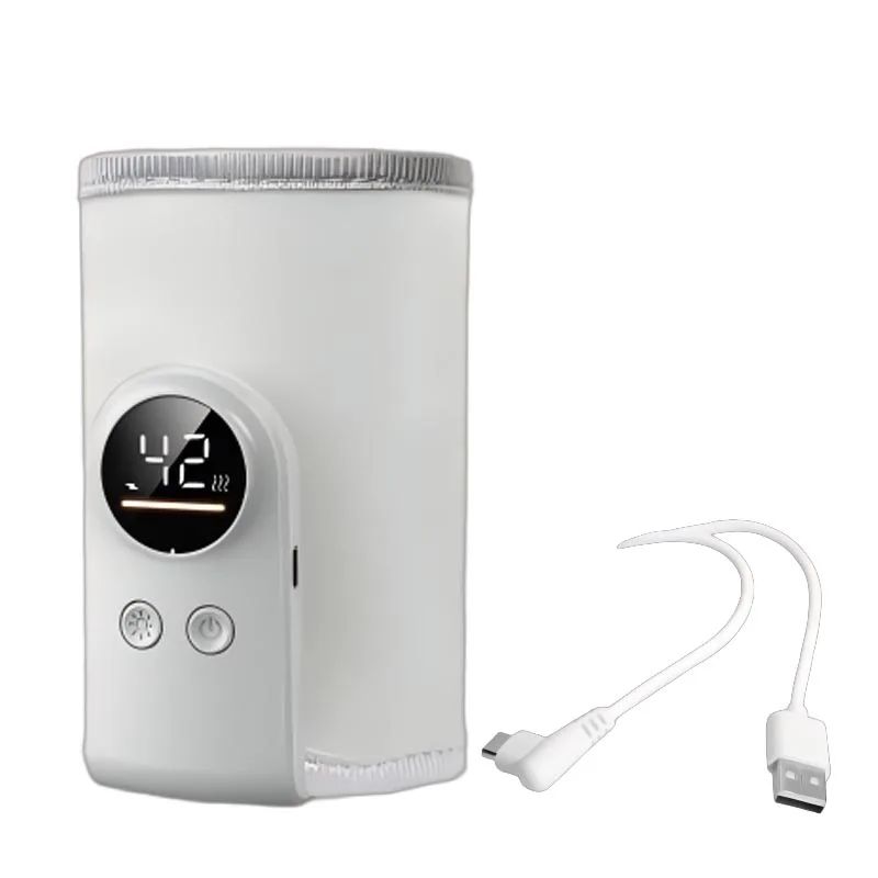 chauffe-biberon nomade bulle lactée blanc
