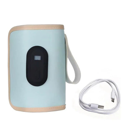 chauffe biberon nomade compact bleu