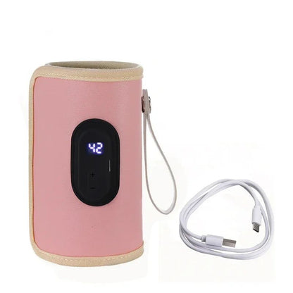 chauffe biberon nomade compact rose