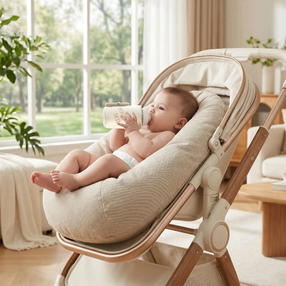 chauffe biberon nomade poussette bébé lait chaud
