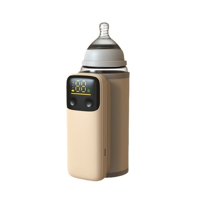 chauffe-biberon nomade sans fil rapide marron