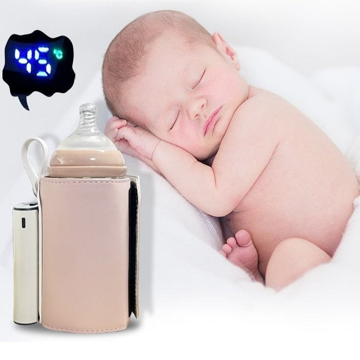 chauffe-biberon portable lait en balade bébé apaisé