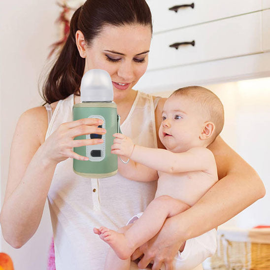 chauffe biberon portable milkgo lait température parfaite
